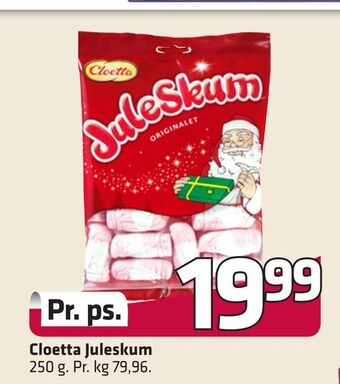 Fleggaard Cloetta juleskum tilbud