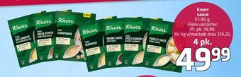 Fleggaard Knorr sauce tilbud