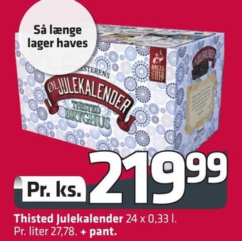 Fleggaard Thisted julekalender tilbud
