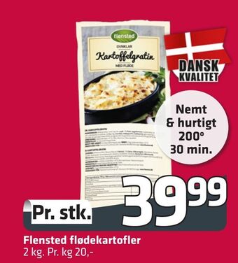 Fleggaard Flensted flødekartofler tilbud