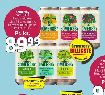 Fleggaard Somersby tilbud