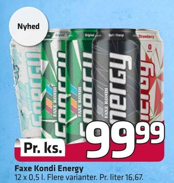 Fleggaard Faxe kondi energy tilbud
