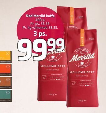 Fleggaard Rød merrild kaffe tilbud
