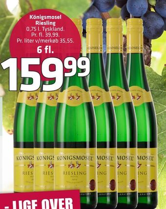 Fleggaard Königsmosel riesling tilbud