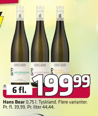 Fleggaard Hans bear tilbud