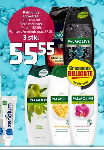 Fleggaard Palmolive showergel tilbud