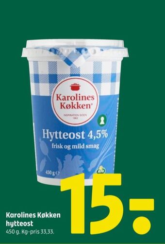 Coop 365 Karolines hytteost 4,5% tilbud