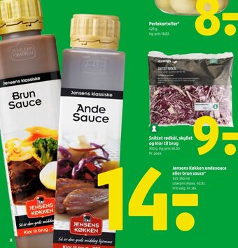Coop 365 Jensens køkken sauce flydende tilbud