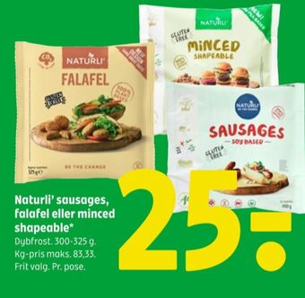 Coop 365 Naturli' falafel tilbud