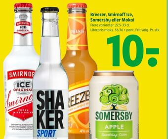 Coop 365 Smirnoff ice rtd-cider tilbud