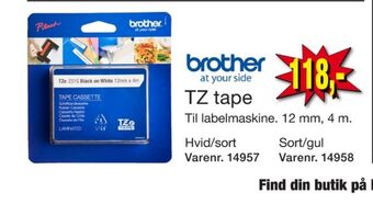 Harald Nyborg Brother tape tilbud