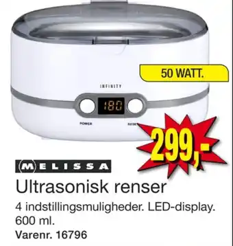 Harald Nyborg Melissa ultralydsrenser tilbud