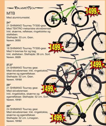Harald Nyborg Busetto cykel tilbud