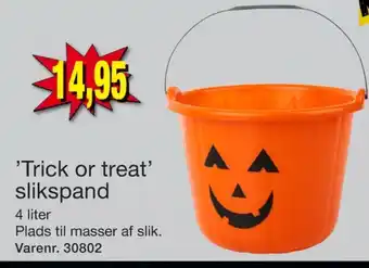 Harald Nyborg Ukendt halloween trick-or-treat spand tilbud