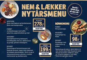 Nytårsmenu