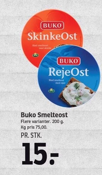 SPAR Buko smelteost tilbud