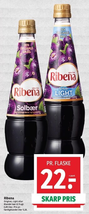 SPAR Ribena tilbud
