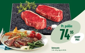 Min Købmand Entrecote tilbud