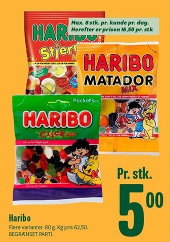 Min Købmand Haribo tilbud