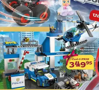 KiDS Coolshop Lego city politistation tilbud