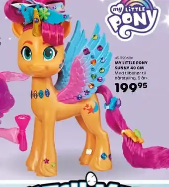 KiDS Coolshop My little pony sunny 40 cm tilbud