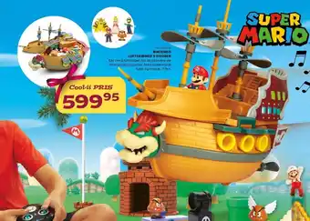 Nintendo luftskib med 5 figurer