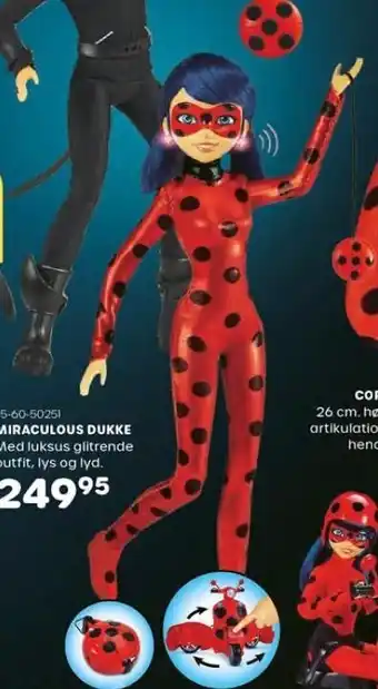 Miraculous dukke