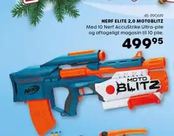 KiDS Coolshop Nerf elite 2,0 motoblitz tilbud