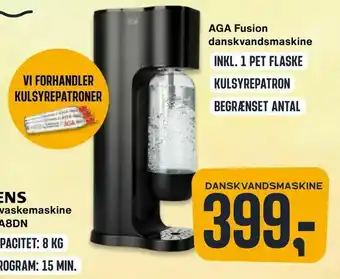 AGA Fusion danskvandsmaskine