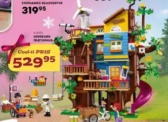 KiDS Coolshop Lego friends venskabs-trætophus tilbud