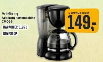 Skousen Adelberg kaffemaskine CM065 tilbud