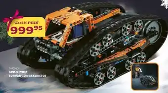 KiDS Coolshop Lego technic app-styret forvandlingskøretøj tilbud