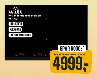 Skousen Witt induktions kogeplade WIF788 tilbud
