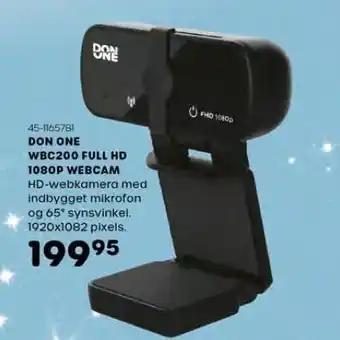 KiDS Coolshop Don one full hd 1090p webcam tilbud