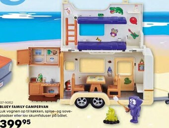 Bluey family campervan