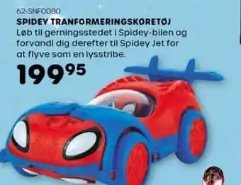 Spidey tranformeringskøretøj