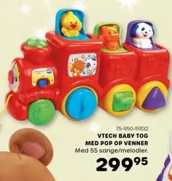 Vtech baby tog m. pop op venner