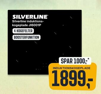 Skousen Silverline induktionskogeplade JI6001P tilbud