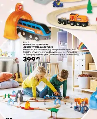 Brio smart tech sound lokomotiv m. lydoptager