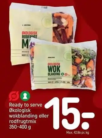 REMA 1000 Ready to serve øko wokblanding el. rodrugtmix tilbud