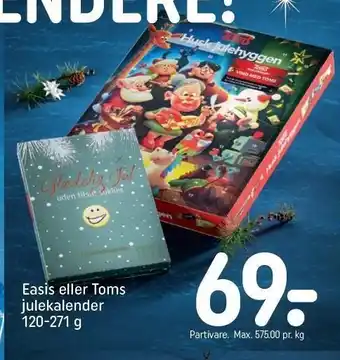 Easis el toms julekalender