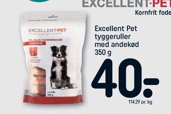 REMA 1000 Excellent pet tyggeruller med andekød tilbud