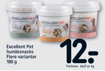 REMA 1000 Excellent pet hundesnacks tilbud