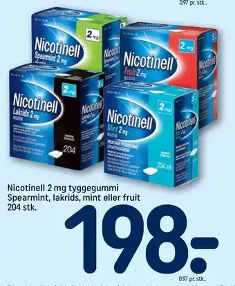 Nicotinell 2mg tyggegummi