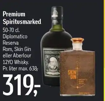 Premium spiritusmarked