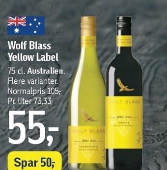 Wolf blass yellow label