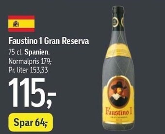 Føtex Faustino 1 gran reserva tilbud