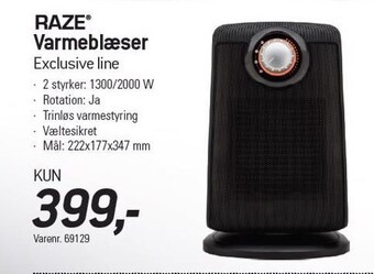 Thansen Varmeblæser tilbud