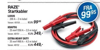 Thansen Startkabler tilbud