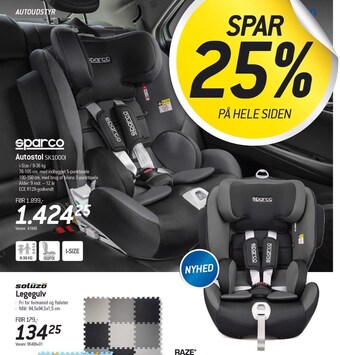 Thansen Autostol tilbud